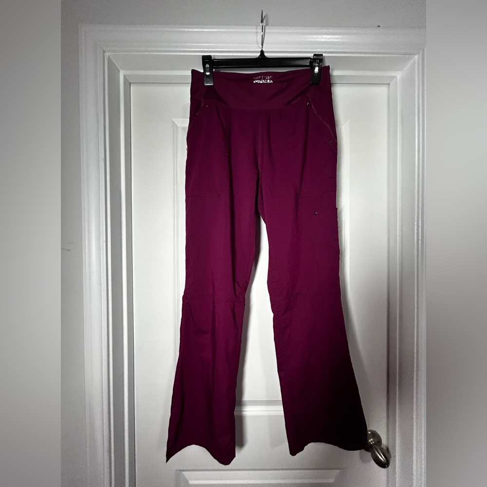 Purple Label Yoga Cargo Flared Pant Scrubs